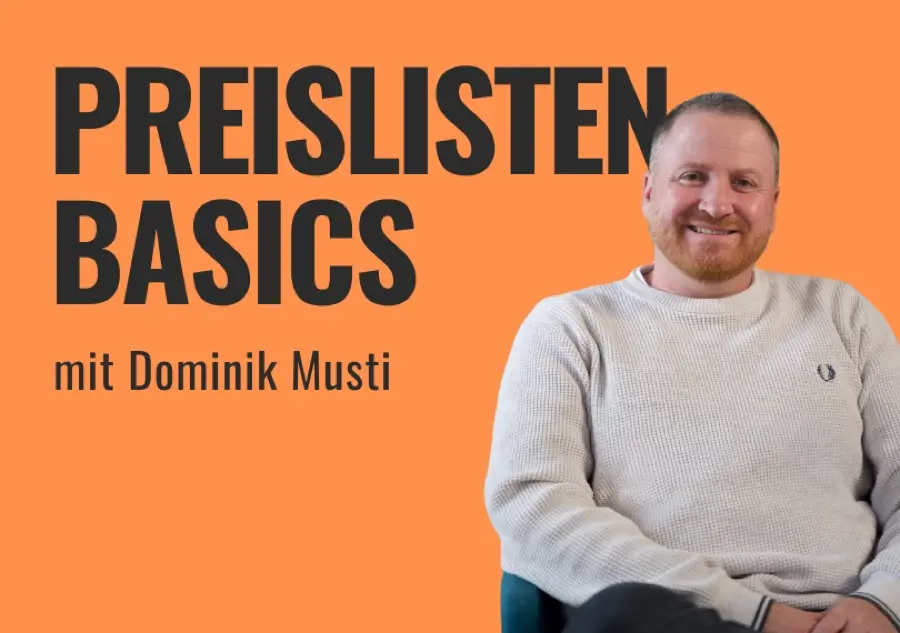 Preislisten Basics